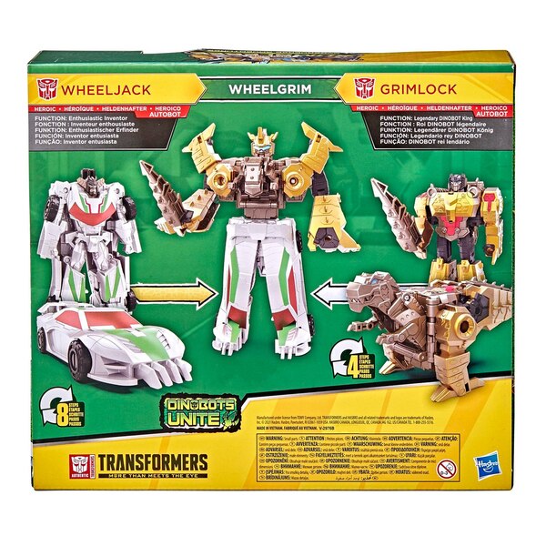 Tranformers Cyberverse Dinobots Unite Wheelgrim Combiner Set  (6 of 6)